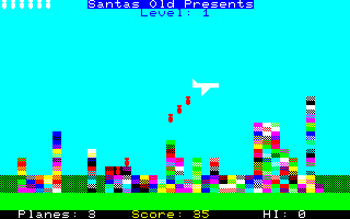 Bomber Plane - Game screen