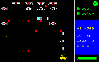 Space Shooter - Spiel